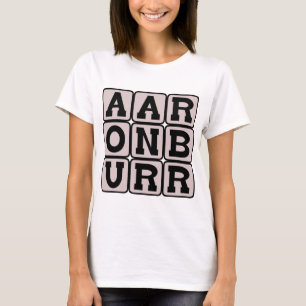 Camiseta Aaron Burr, Famoso Duelista