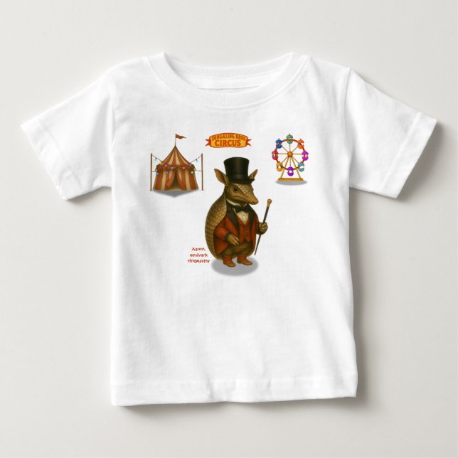 Camiseta Aaron, domador de aardvark (Frente)