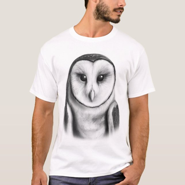 Camiseta Aart Barn Owl (Frente)