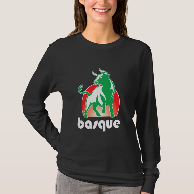 Camiseta Aatxe O Orgulho Basco Basco Basco (Frente)