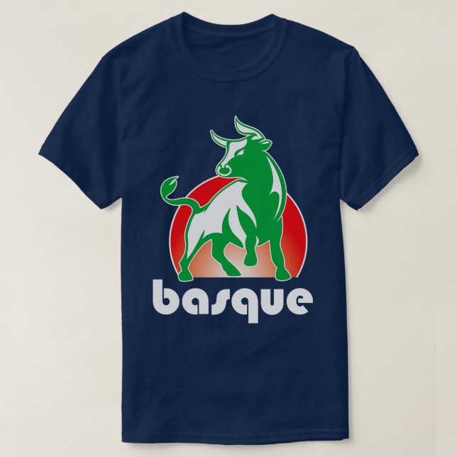 Camiseta Aatxe O Orgulho Basco De design Basco, Grito Basco (Frente do Design)