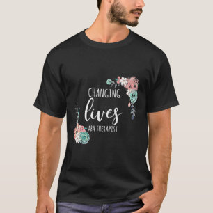 Camiseta Aba Therapist Autism Teacher