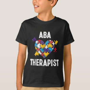 Camiseta Aba Therapist Training Behaviour Analyst Autism Th
