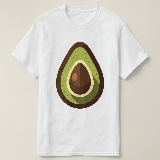 Camiseta abacate (Frente do Design)