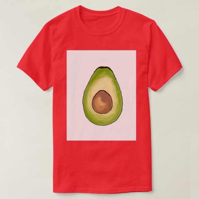 Camiseta abacate 15 (Frente do Design)