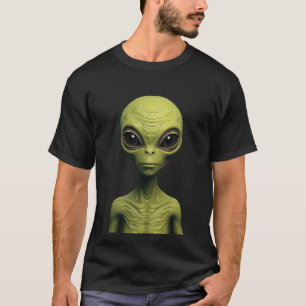Camiseta Abacate Alien – Arte Divertida de Comida Saudável