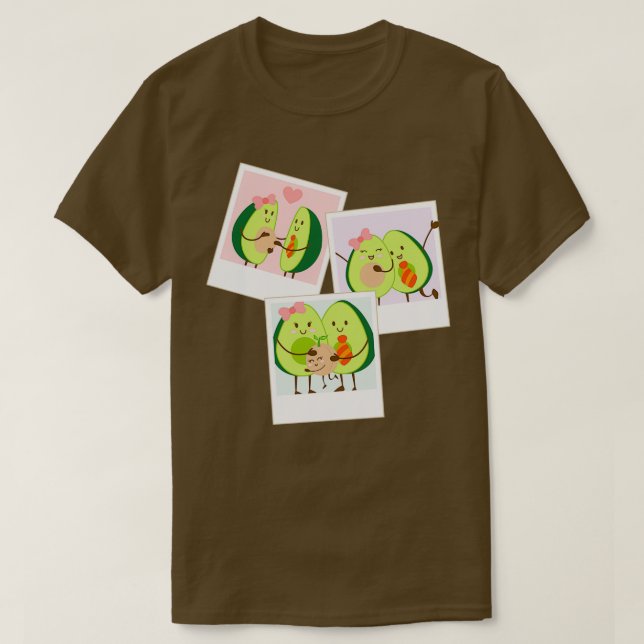 Camiseta abacate amada abacate (Frente do Design)