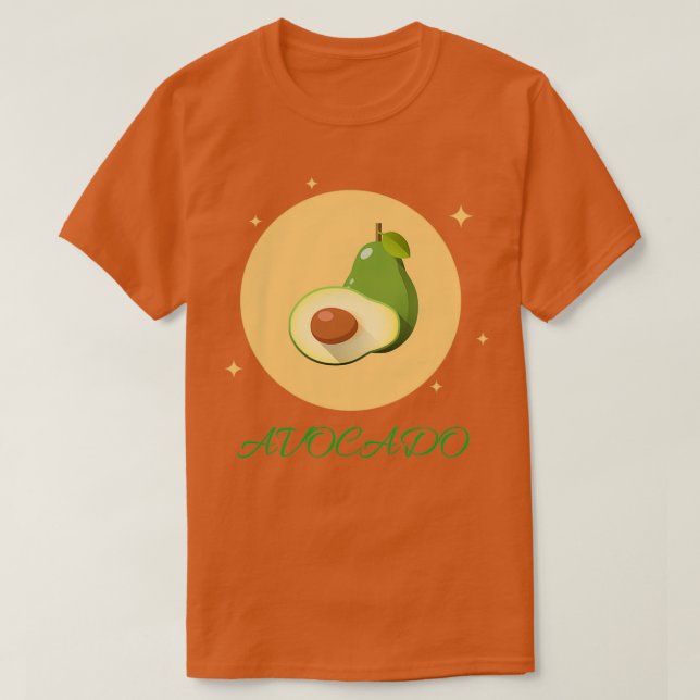 Camiseta abacate art 7 (Frente do Design)