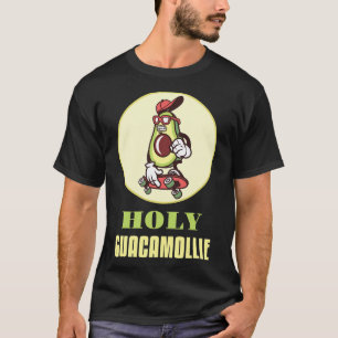 Camiseta Abacate de skate engraçado Skater legal Skateboard