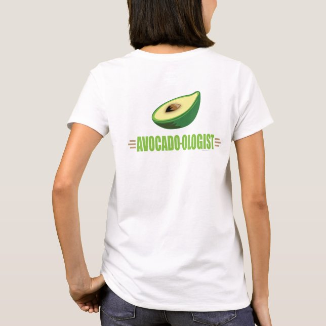 Camiseta Abacate Engraçado (Verso)