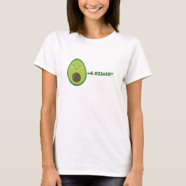 Camiseta Abacate Fofo - Número de Avogadro