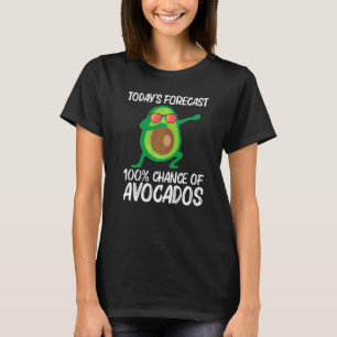 Camiseta Abacate Fofo Para Homens Mulheres Fruta Saudável P