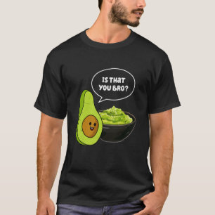 Camiseta Abacate Guacamole Irmão Piada Engraçada Comida Car