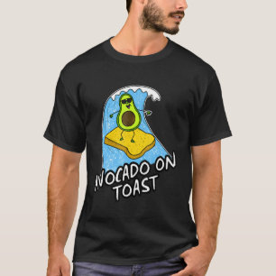 Camiseta Abacate No Torrada Surfe Alimentação Saudável Surf