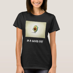 Camiseta Abacate projetar a boa gordura