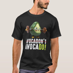 Camiseta Abacate Treino Fitness Levantamento de Peso Academ
