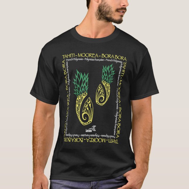 Camiseta Abacaxi-abacaxi-da-polinésia (Frente)