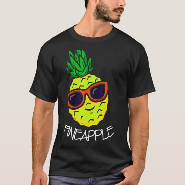 Camiseta Abacaxi-abacaxi-tropical-Fruta (Frente)