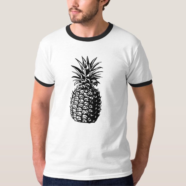 Camiseta ABACAXI Arte Simples (Frente)