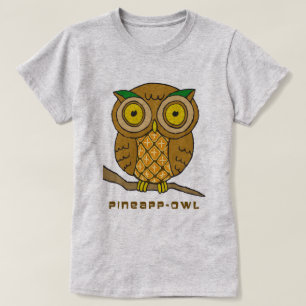 Camiseta Abacaxi-coruja