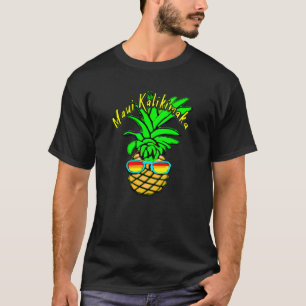 Camiseta Abacaxi de Natal Maui Kalikimaka