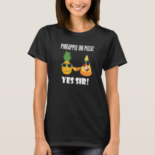 Camiseta Abacaxi e Pizza Buddy Ironic Say Pizza Chef