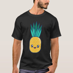 Camiseta Abacaxi - Fruta tropical de abacaxi — praia de Ver