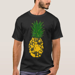 Camiseta Abacaxi Guiné Pigs Abacaxi Forma Guiné Pig L