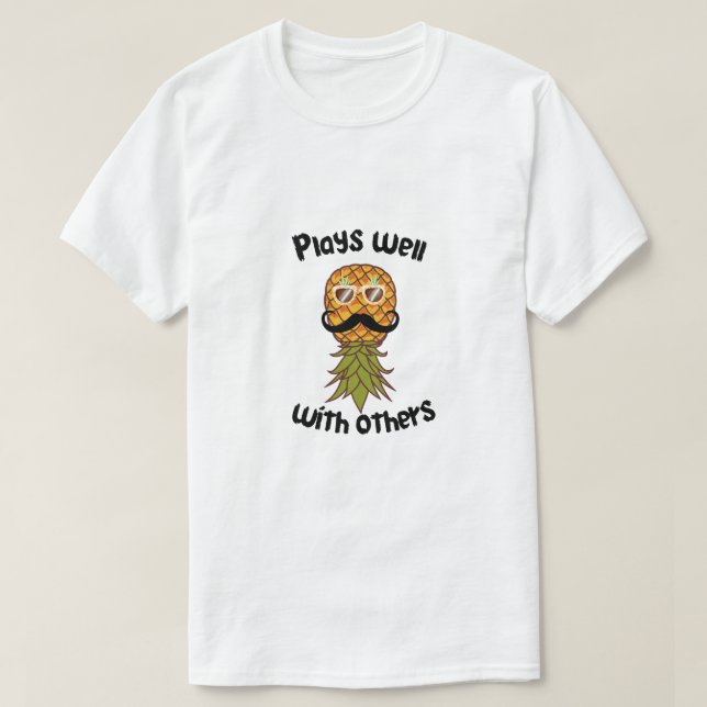 Camiseta abacaxi invertido (Frente do Design)