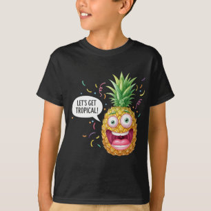 Camiseta Abacaxi louco, por Natasha Us