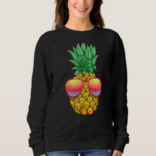 Camiseta Abacaxi Óculos-de-sol Aloha Hawaii Praias havaiana