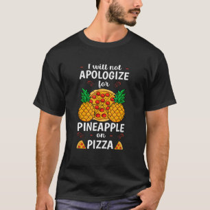 Camiseta Abacaxi Sobre Pizza Havaiano Pizzaiolo Hawaiolo Ha