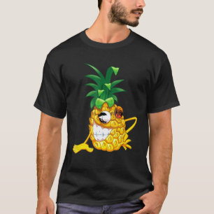 Camiseta Abacaxi Sunglass Aloha Beaches Havaiano