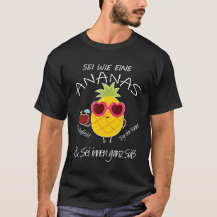 Camiseta Abacaxi Sunglass Aloha Beaches Havaiano