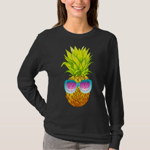 Camiseta Abacaxi Sunglass Beach Summer