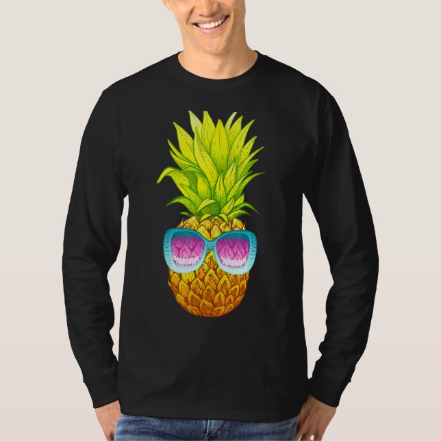 Camiseta Abacaxi Sunglass Beach Summer (Frente)