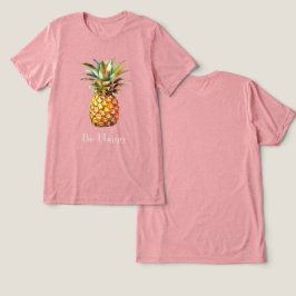 Camiseta Abacaxi tropical feliz