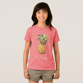 Camiseta Abacaxi tropical feliz