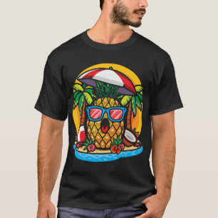 Camiseta Abacaxi Tropical Havaiana Lover Sungla