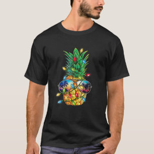 Camiseta Abacaxi Tropical Horto de Natal Árvore Mal