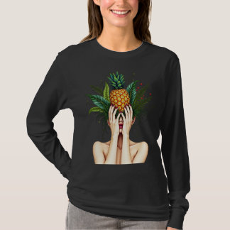 Camiseta Abacaxis estão na minha cabeça