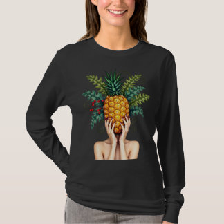 Camiseta Abacaxis estão na minha cabeça