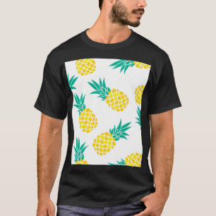 Camiseta Abacaxis Exóticos: Delícia Amarela.