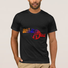 Camiseta Abaixe 2 tee de aglomeração colorida vinil