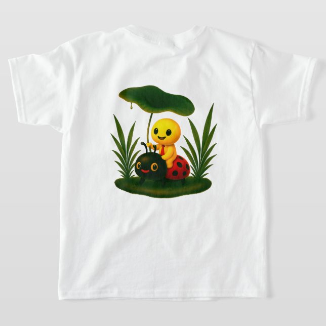 Camiseta Abaixo da Canopia Verde (Postura das costas)