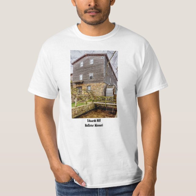 Camiseta Abaixo de Edwards Mill (Frente)