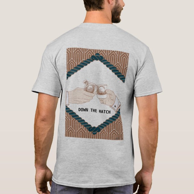 Camiseta Abaixo do portal (Verso)