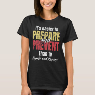 Camiseta Abastecimento Sobrevivalista E De Arranjo