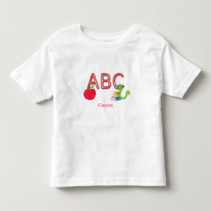 Camiseta Abate de Letras ABC Personalizado