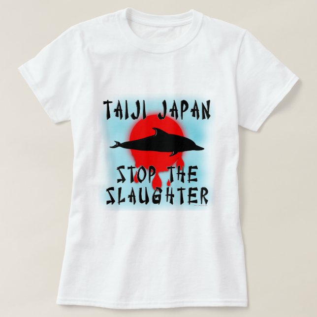 Camiseta Abate de Taiji (Frente do Design)